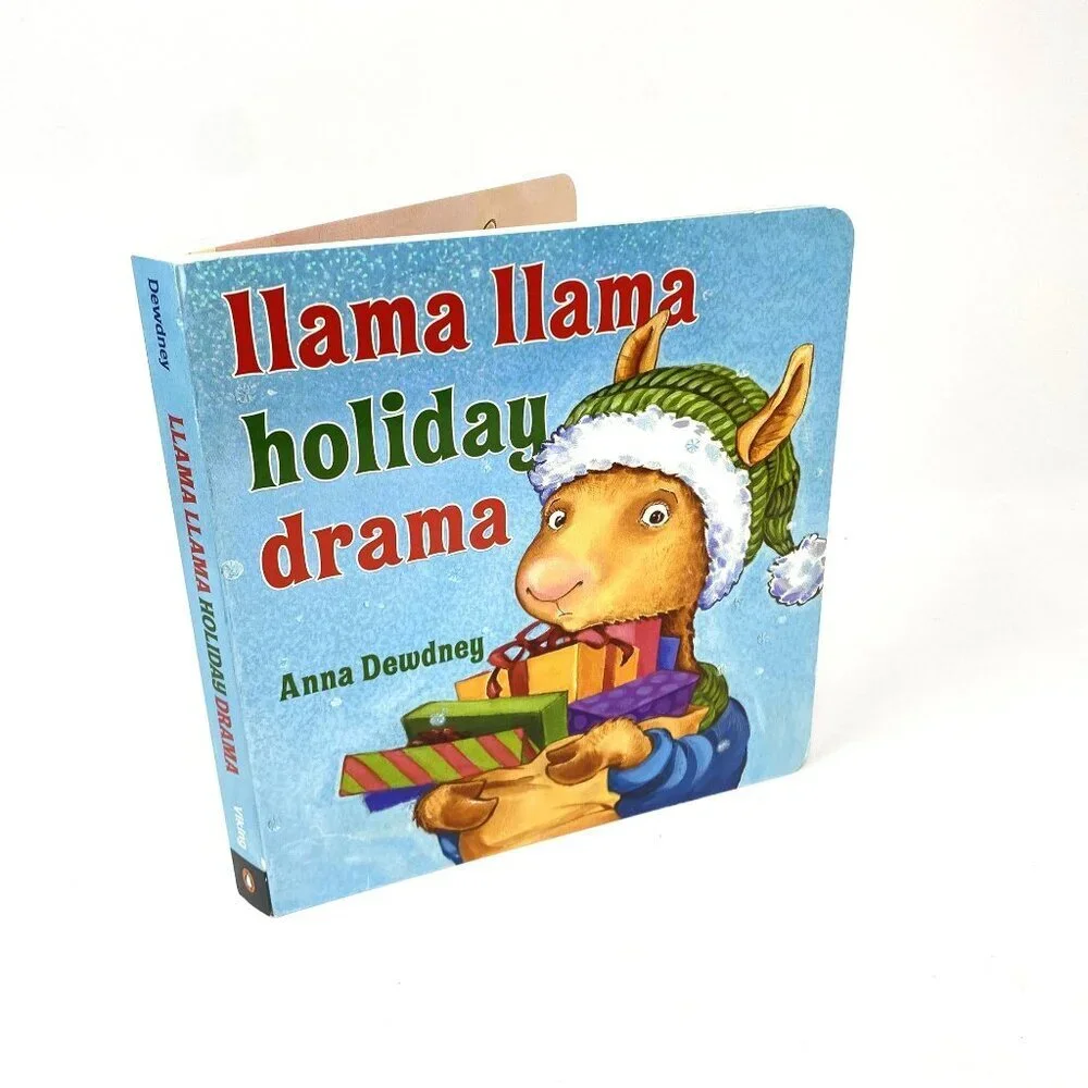 Llama Llama Holiday Drama (Board Book) (Anna Dewdney) Ages 3-5 Christmas